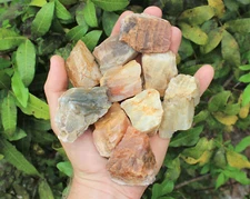 Moonstone Rough Natural Stones (Raw Crystals, Black Moonstone, Peach Moonstone)