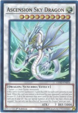 Yu-Gi-Oh Card - LEHD-ENB34 - ASCENSION SKY DRAGON (ultra rare holo) - NM/Mint