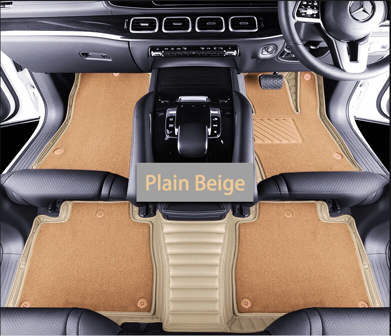 Alfombrillas de lujo de alta calidad adecuadas para Isuzu MU-X MUX 7 plazas 2013-2019 Foto 3 de 4