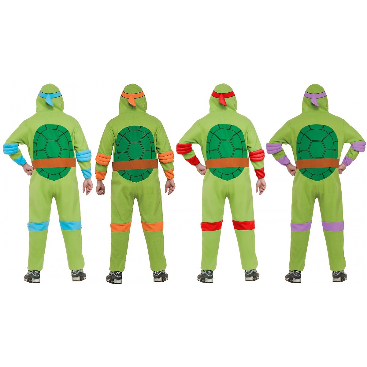 Teenage Mutant Ninja Turtles Costume Adult Pajama Suit Halloween Fancy
