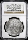 1886-P $1 Morgan Silver Dollar NGC Brilliant Uncirculated | Olathe Hoard UNC BU