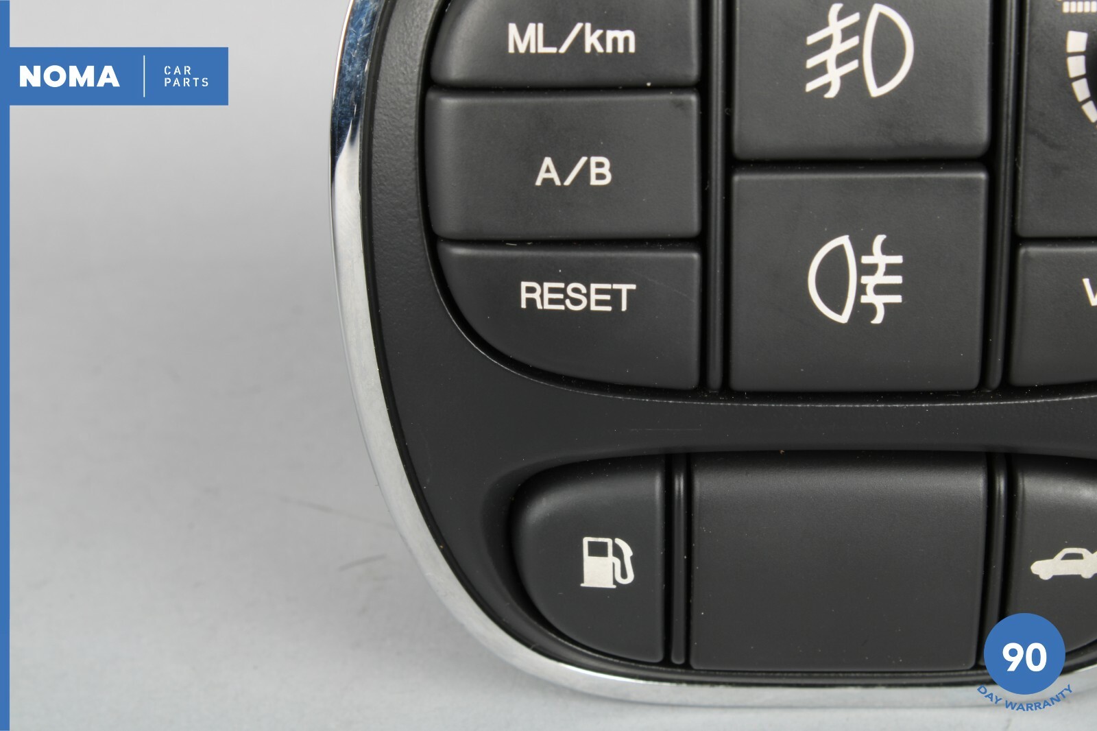 0609 Jaguar XJ8 VDP X358 Dash brouillard léger dim valet coffre de carburant maître commutateur