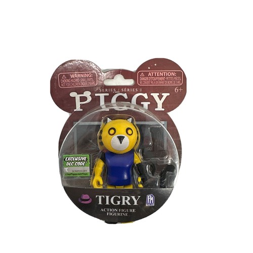 Piggy Tigry Action Figure (Series 1) with Exclusive DLC Code 3.5" Sealed Tiger - Picture 1 of 16