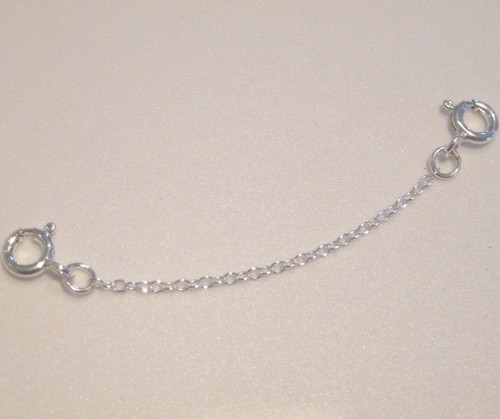 925 Sterling Silver Extender Safety 