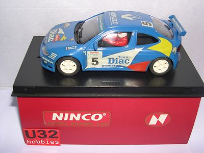 Slot Car Ninco 50134 Renault Megane Kit Car #5 Diac Bugalski-Chiaroni