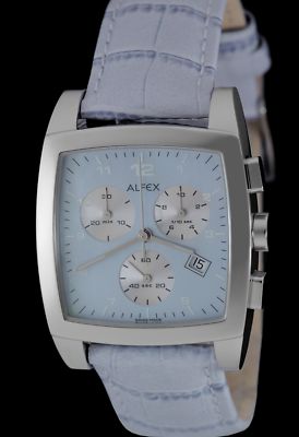 ALFEX Damenuhr Quarz Chronograph 5469-120 swiss made - Main Image