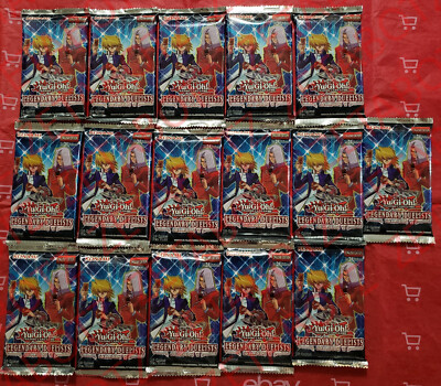 Yugioh Legendary Duelists Season 1 3x Booster Packs 18 per Pack
