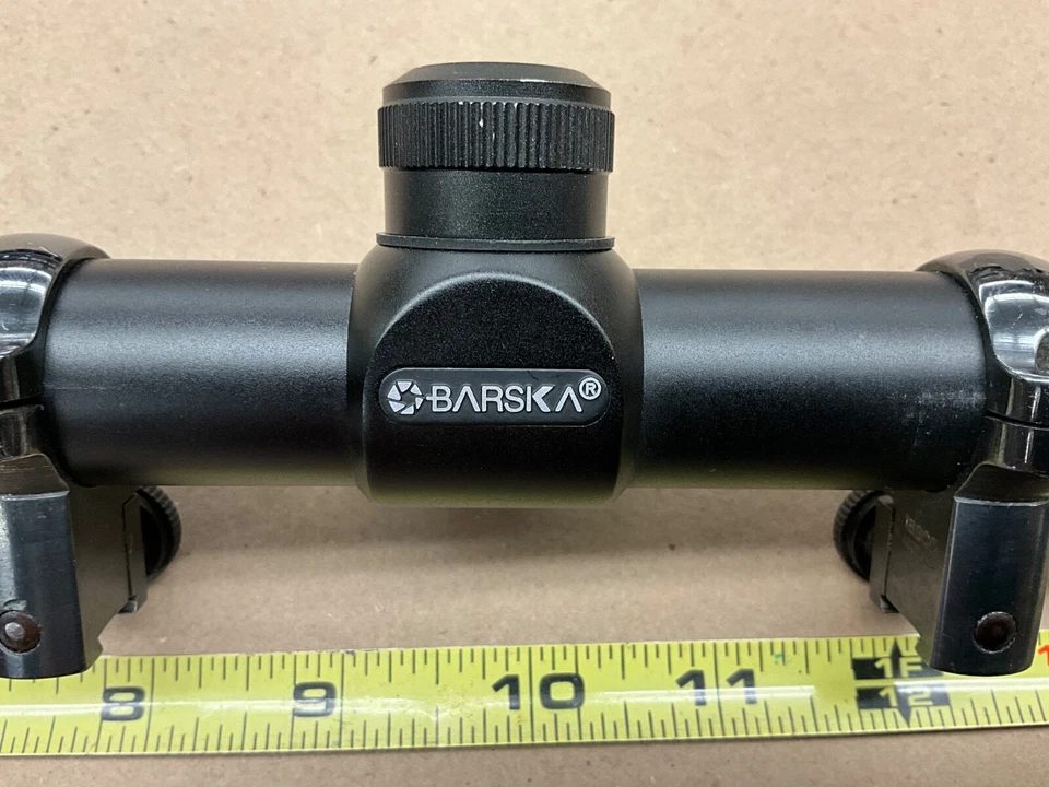 Pistola de aire comprimido Barska Zoom 3-12x 40 mm AO retroceso rifle miras de caza Mil-Dot #132 Foto 2 de 4