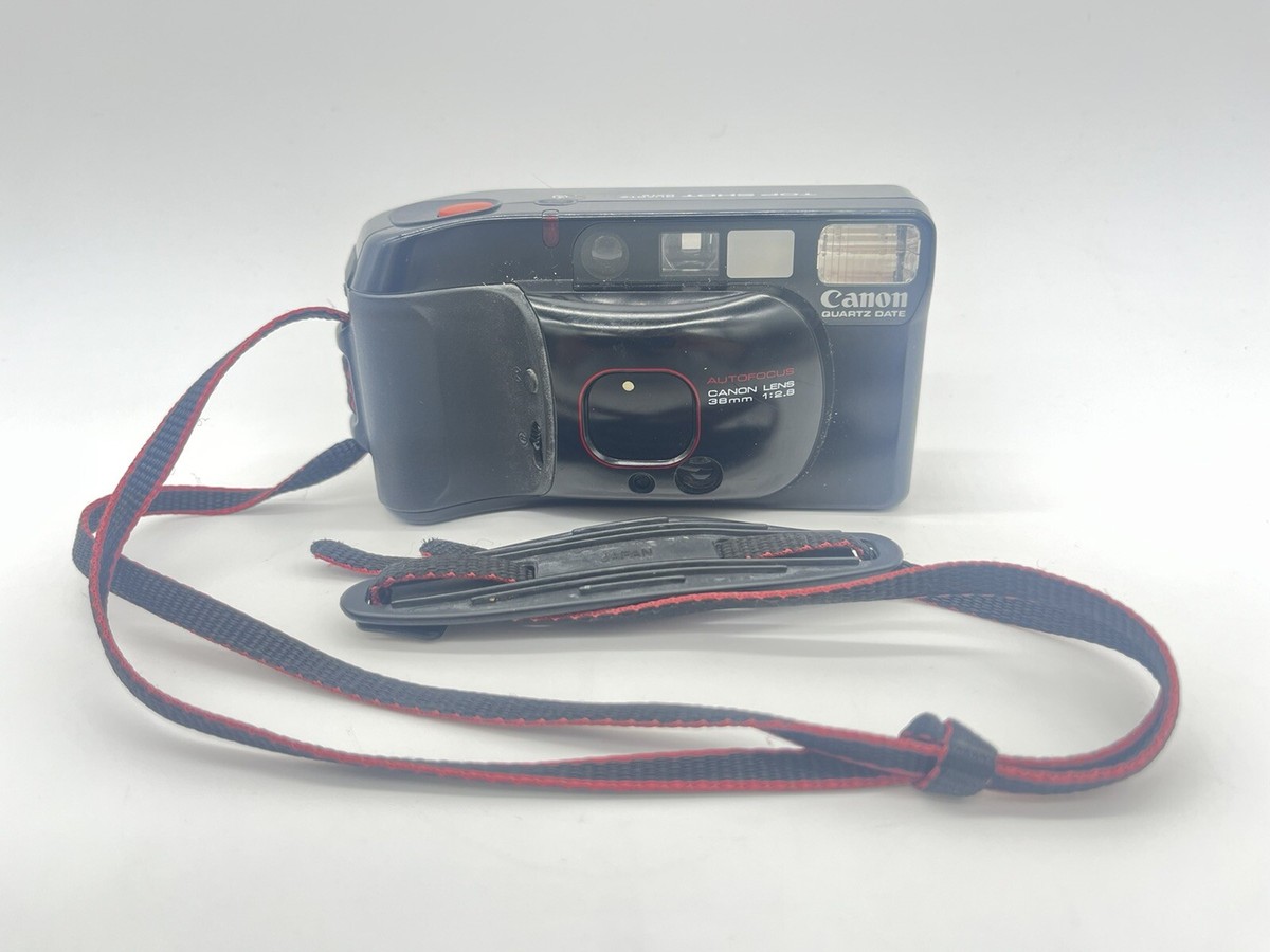 Canon QUARTZ DATE フィルムカメラ ジャンク品 昭和レトロ Canon