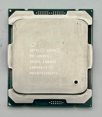Intel Xeon E5-1603V4 2.80GHz Quad-Core CPU Processor SR2PG FCLGA2011-3 Socket