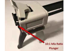 3M EPX Scotch-Weld Style 10:1 Mix Ratio Epoxy Gun 62-9170-9930-1 45ML 10:1