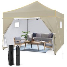 Gazebo impermeabile per feste 10x10 piedi tettoia pop up resistente commerciale istantanea