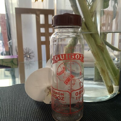 Vintage 196Os Pyrex Glas Babyflasche für Puppe Display