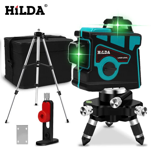 Laser Level 12 Lines 3D Level Self-Leveling 360 Horizontal And Vertical Cross DE - Bild 12 von 47