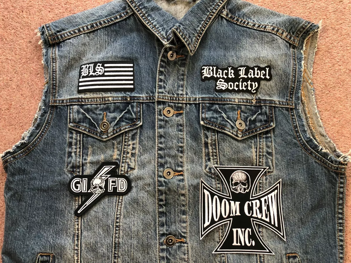 Bls denim sale vest