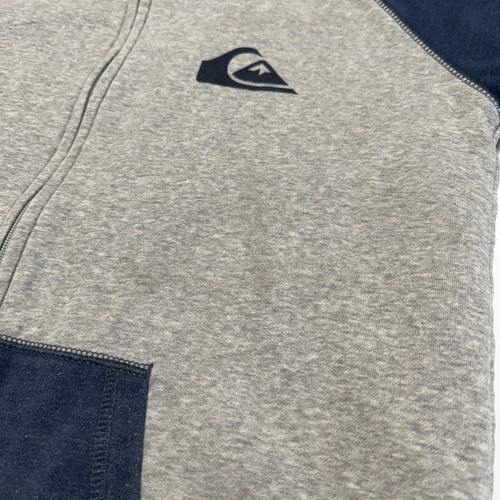 Quiksilver Hoodie Youth XL Full Zip Sherpa Lined Sweatshirt Surf Skate Y2K - Picture 5 of 18