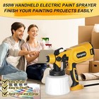 Paint Sprayer 850W HVLP Electric Spray Gun with 4 Nozzles and 3 Patterns, 1400ml — photo 5