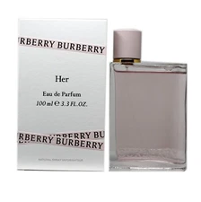 BURBERRY HER EAU DE PARFUM NATURAL SPRAY 100 ML/3.3 FL.OZ. NIB