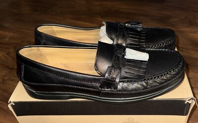 Dockers Mens Sinclair Leather Casual Tassel Slip-on Comfort Loafers Size 13 NIB