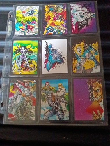 1992 Marvel Entertainment Group Ghost Rider 11 Trading Cards Lot Of 68 Cards - Picture 13 of 18