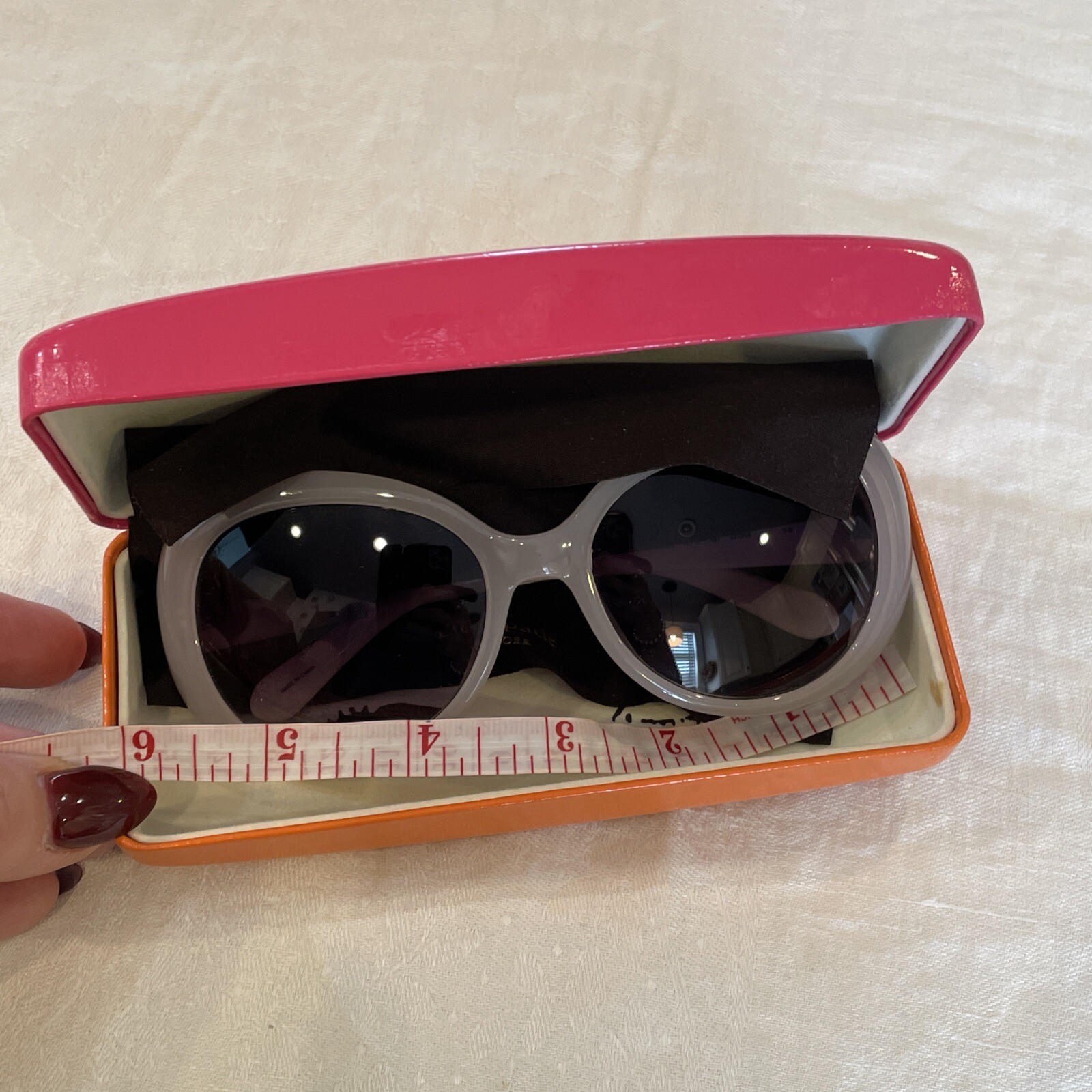 Kate Spade Designer round frame sunglasses Oversize Retro Mcm W