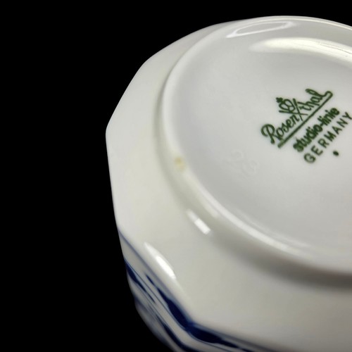 Rosenthal Studio Linie Corinth Pattern Flat Coffee Cup Saucer Set MCM Vtg READ - Picture 8 of 8