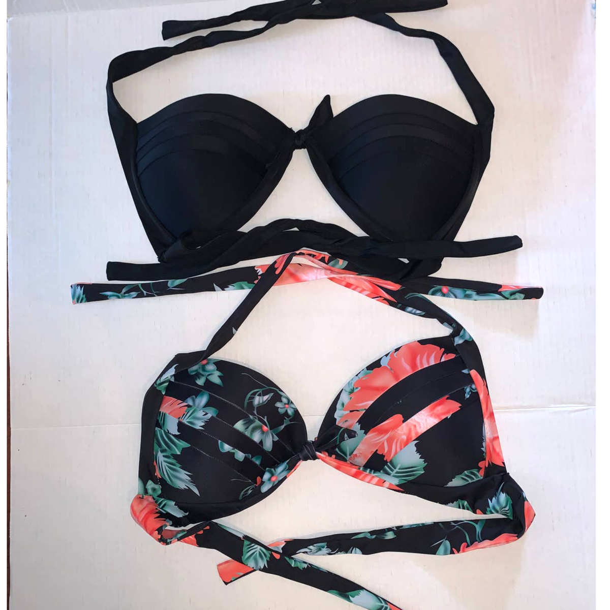 Cocoship Halter swimsuit top bundle size xxxl