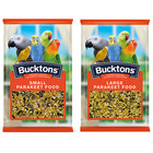 Bucktons Parakeet Small / Large Aviary Bird Food Cockatiel Seed Mix Feed 20kg