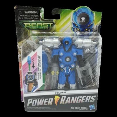 Sabans Power Rangers Drilltron Beast Morphers Morph X-Key 6 in Action Figure NEW