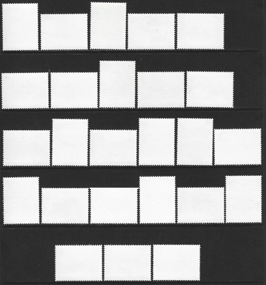 1984-91 Guernsey Sg 296/315 Views Definitive Set MNH - Image 2 of 2