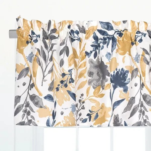 Juego de 2 Cenefas C&F Hogar Natural Hogar 15" x 72" Hoja Exuberante Flores en Flor - Imagen 4 de 4
