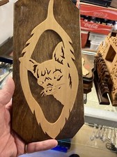 Dog Chihuahua Laser Cut Wood Wall Hanging 6 X 12 1/2