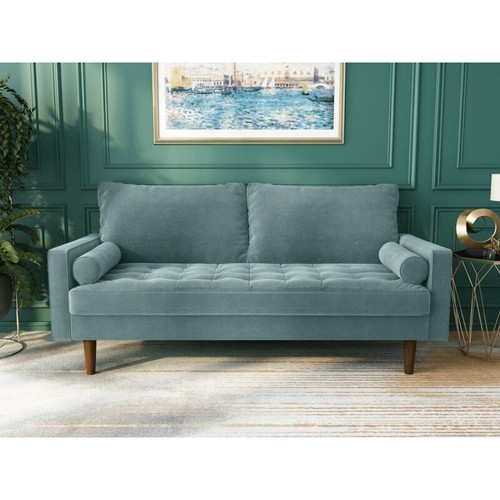Sofa Lounge 3 Seater Couch Furniture 11 Colors - Picture 20 of 23