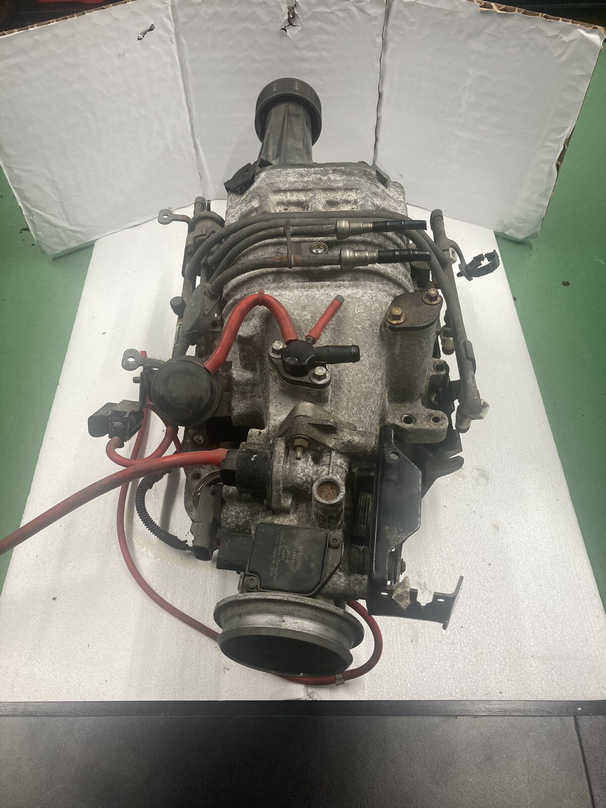 Gm 3.8l L67 Supercharger With Intake, Fuel Rail, Throttle Body, and Hardware eBay
