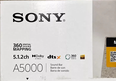 Sony HT-A5000 5.1.2ch Dolby Atmos Soundbar for sale online Sony HT-A5000 5.1.2ch Dolby Atmos Soundbar for sale online