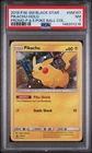 2018 POKEMON SM PIKACHU & EEVEE POKE BALL COLLECTION PIKACHU-HOLO PSA 7
