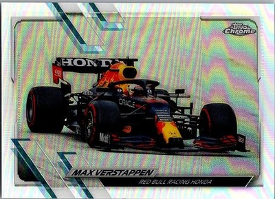 2021 Topps Chrome Formula 1 #98 Max Verstappen Refractor