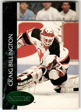 1992-93 Parkhurst #330 Craig Billington Emerald Ice New Jersey Devils