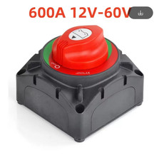 300A/600A Battery Disconnect Switch 12-48V