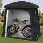 Bicycle Shed for 2-3 Bikes, Waterproof Bicycle Garage 200×100×190 cm ...