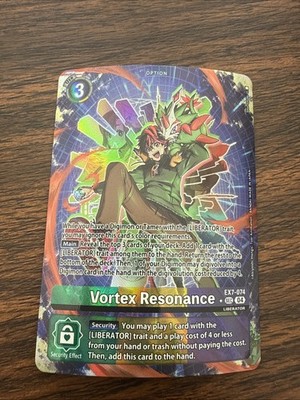 Vortex Resonance | EX7-074 SEC (Alternate Art) | Digimon: Liberator | NM