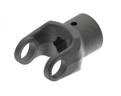 Weasler 1-3/8'' 6 Spline Bore 21/64'' Pin Hole Implement Yoke 12N Series 801-1206