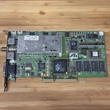 ATI All-In-Wonder Pro AGP 1.0 Rage Pro TV Tuner Capture Graphics Card Tested