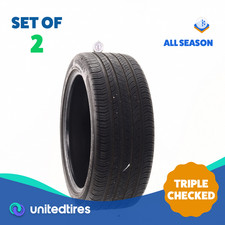 Set Of 2 Used 24545r20 Continental Procontact Tx 99h - 6.532 Set Of 2 Used 24545r20 Continental Procontact Tx 99h - 6.532
