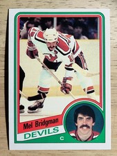 1984-85 O-Pee-Chee #109 Mel Bridgman