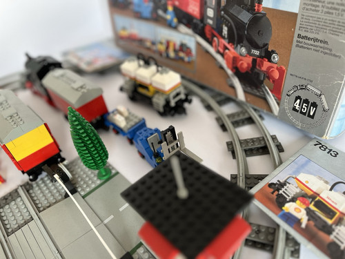 Lego Tren 7722 7835 7813 4.5v Batería Colección - Imagen 6 de 18