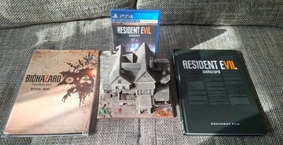 Resident Evil 7 Biohazard Collectors Gold Haus Mansion PS4 Edition Artbook Guide