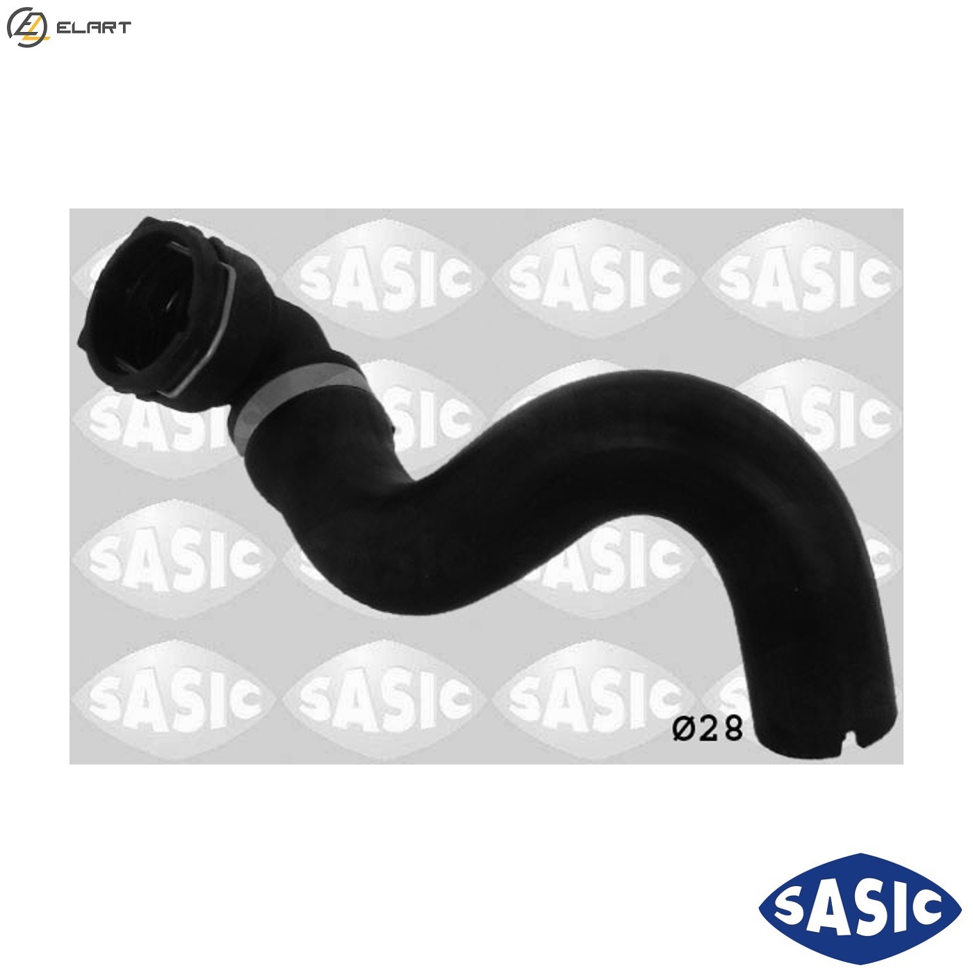 RADIATOR HOSE 3406065 FOR FIAT 169 A4.000 1.2L 4cyl 500