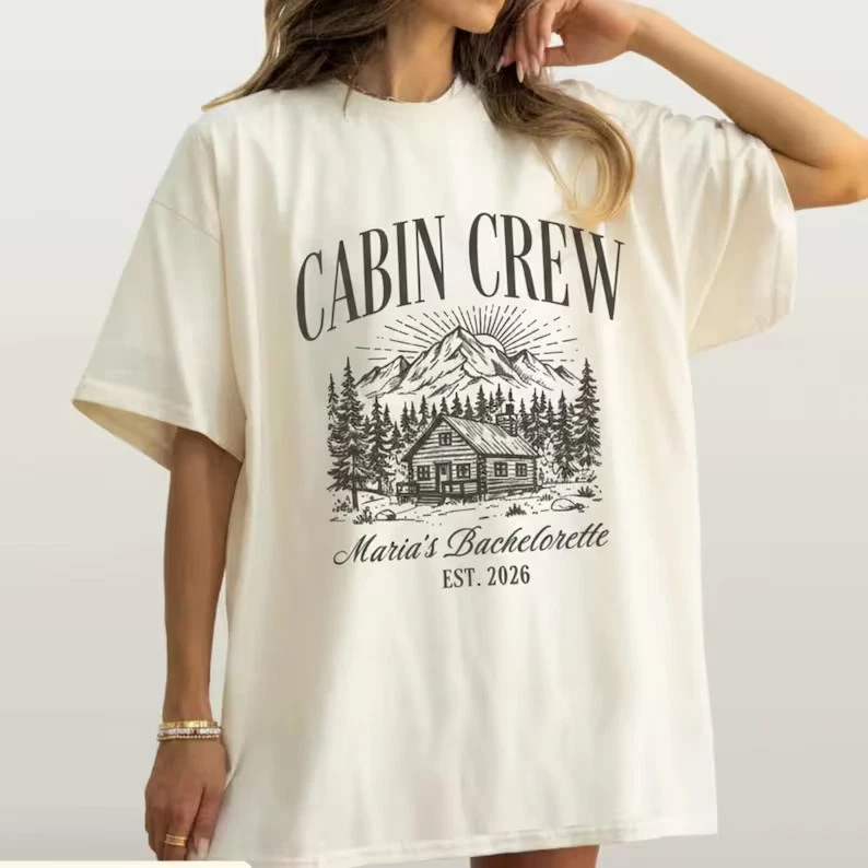 Custom Camp Bachelorette Party Comfort Tee Bridal Squad Outdoor Fun