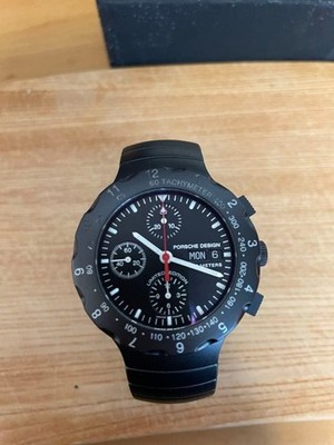 Porsche Design by Eterna Titanium Chronograph Limited 1999 PCS Watch used Japan